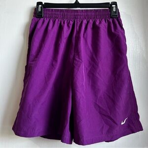 Nike Men's Purple Athletic Shorts
